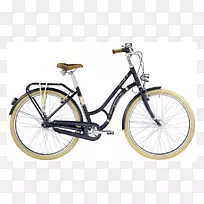 城市自行车巡洋舰萨默维尔混合自行车-自行车