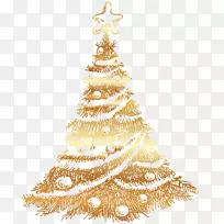 圣诞树云杉圣诞装饰品-圣诞树
