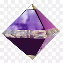 八面体纯金比八面体对称三角形
