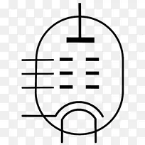 五极电子符号三极管真空管阳极