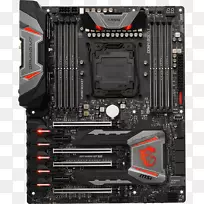 MSI x 299游戏M7 ack intel x 299 lga 2066 atx主板MSi x 299游戏m7 ack intel x 299 lga 2066 atx主板Kaby Lake