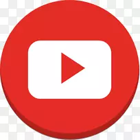 YouTube电脑图标社交媒体-YouTube
