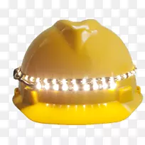 安全帽发光二极管流明黄灯