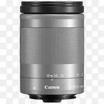 佳能x透镜安装佳能eos m canon-m 18-55 mm镜头摄像机镜头c-m 18-150 mm f/3.5-6.3是stm镜头-照相机镜头