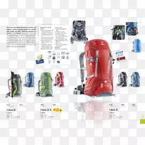 Deuter Futura 22背包Deuter Futura 24 sl Futura 26无烟煤/春季背包