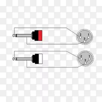接线图xlr连接器电话连接器电线电缆护栏