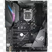 英特尔华硕rog strix z 370-h游戏-主板-atx-lga 1151套接字-z 370-lga1151套接字lga 1151咖啡湖-英特尔