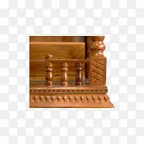 木材染色古董-印度教普加