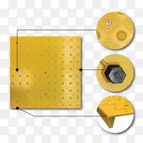 瓷砖软质材料结构型式.黄带测量