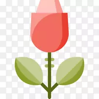 电脑图标剪辑艺术玫瑰符号