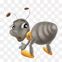 蚂蚁昆虫画蜂夹艺术昆虫