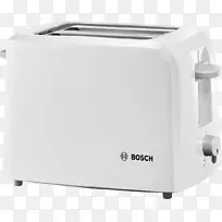 带内置家庭烘焙附件的烤面包机Bosch haushalt 8612 Bosch纹身8611 gb styline收集烤面包机-白色家用电器-吐司