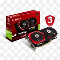 显卡和视频适配器和Radeon Rx 580 GDDR 5 SDRAM数字视觉接口