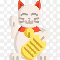 猫电脑图标maneki neko剪贴画