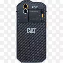 CAT S60 iphone x智能手机碳纤维电话-智能手机