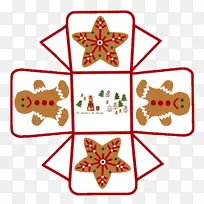 圣诞装饰品食品剪贴画-圣诞节