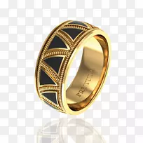 结婚戒指金饰戒指