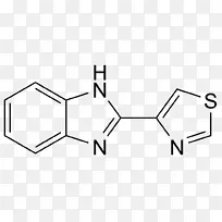 噻苯达唑分子苯并咪唑分子式