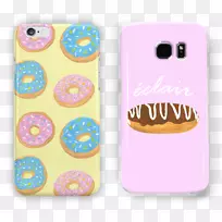 手机配件短信手机iPhone水彩甜甜圈