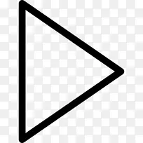 直角三角形剪贴画-三角形箭头
