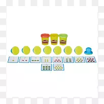 玩-doh玩具黏土和模拟面团塑料游戏-玩具