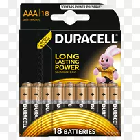 AAA电池Duracell电动电池碱性电池-Duracell