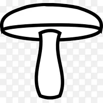 普通蘑菇剪贴画-蘑菇