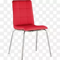 伊姆斯躺椅，沙发，家具，红色椅子