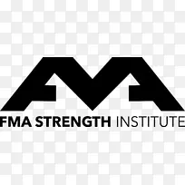 私人教练力量训练教练标志品牌-FMA