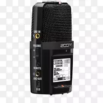 麦克风数字音频变焦h2n手柄记录器变焦h2png记录器变焦公司.麦克风