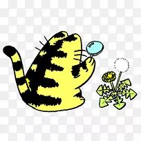 青蛙昆虫动画剪贴画-青蛙