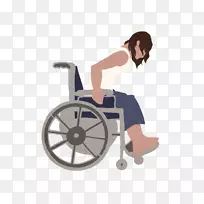 轮椅-偏偏