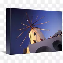 摄影能源-希腊风车