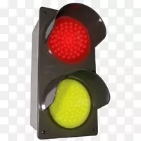 交通灯黄灯固定装置电灯