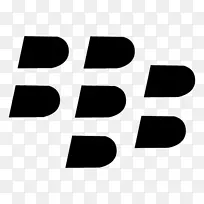 黑莓信使电脑图标黑莓键盘-bbmlogovector