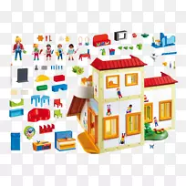 Playmobil玩具，asilo Nido娃娃，Puppenküche-玩具