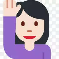 零宽度拼接机浅表手绘电脑图标.表情符号