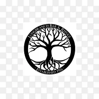 生命之树纹身画凯尔特结-树