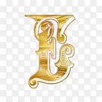 字母剪贴画-信笺