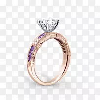订婚戒指结婚戒指钻石蓝宝石结婚戒指