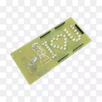 如何制作印制电路板自由电子线路设计-di电路板