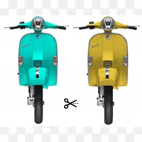 Vespa摩托车配件滑板车