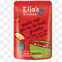 婴儿食品意大利面有机食品Arroz conpollo Ella‘s厨房番茄面食
