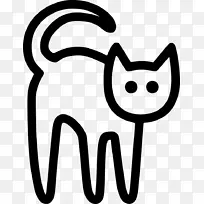 猫电脑图标宠物爪子