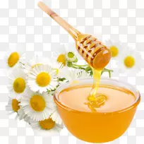 奶昔，蜜蜂，蜂蜜，吃食物的蜜蜂