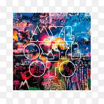 Mylo Xyloto Coldplay专辑封面光盘-冷盘