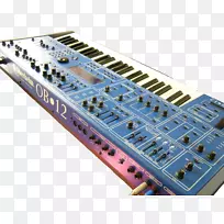 Oberheim ob-xa Oberheim ob12 Oberheim电子音响合成器.乐器