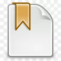 计算机图标书签图标设计.书籍书签