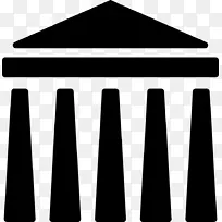 帕台农神庙电脑图标纪念碑-Partenon