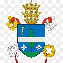 梵蒂冈罗马教皇军装教皇军徽教皇利奥x教皇